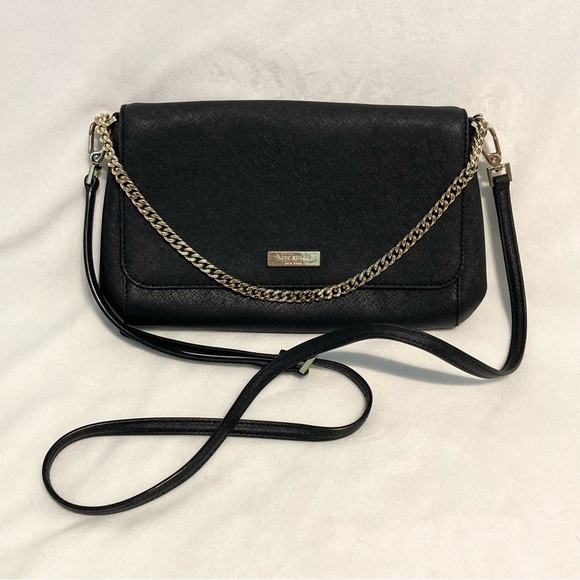 kate spade Handbags - Kate Spade Laurel Way Greer Black Saffiano Leather Crossbody Shoulder Bag Purse